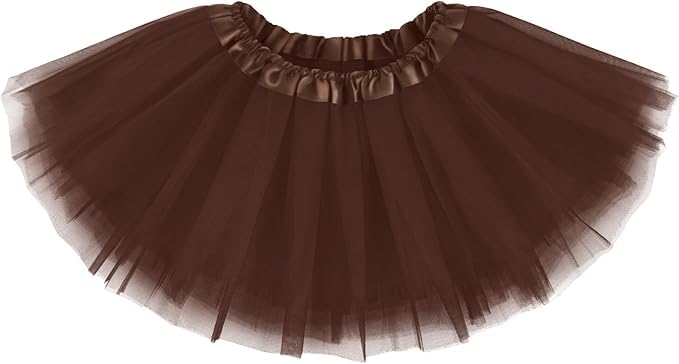 XINXIYAN Tutu for Girls Womens Skirt 5 Layers Mardi Gras Outfit Halloween Costume Dress Party Favor
