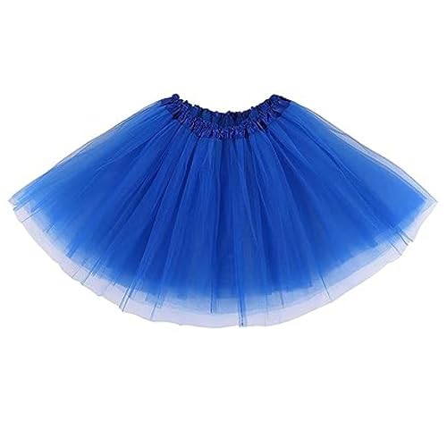 XINXIYAN Tutu for Girls Womens Skirt 5 Layers Mardi Gras Outfit Halloween Costume Dress Party Favor