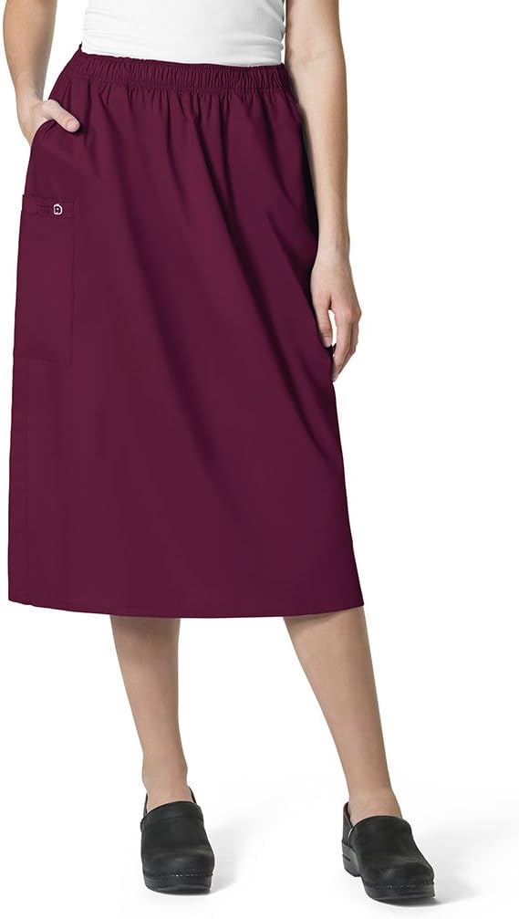 WINK WonderWORK Women's Pull On Cargo Skirt