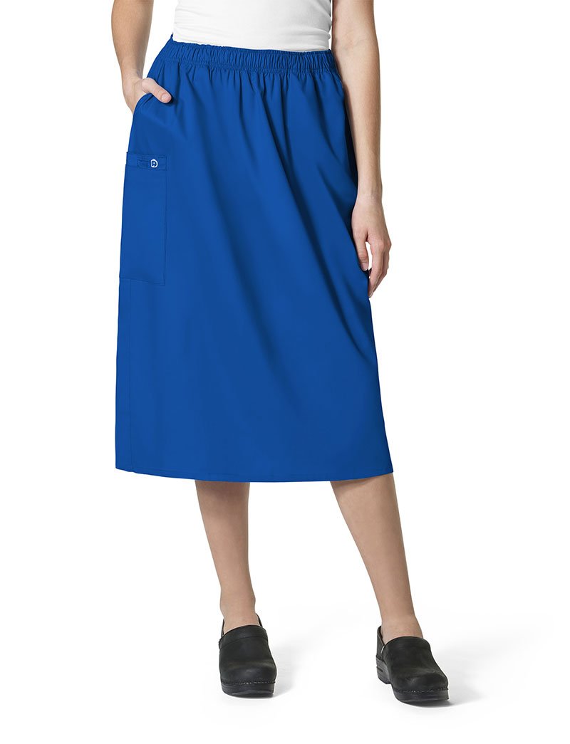 WINK WonderWORK Women's Pull On Cargo Skirt