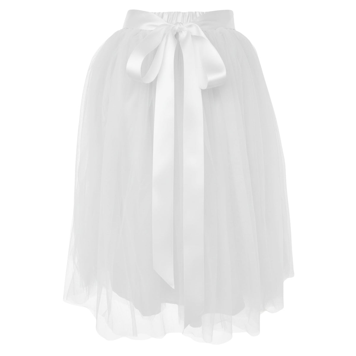 Dancina Women A-Line Tulle Skirt Tutu Knee Length