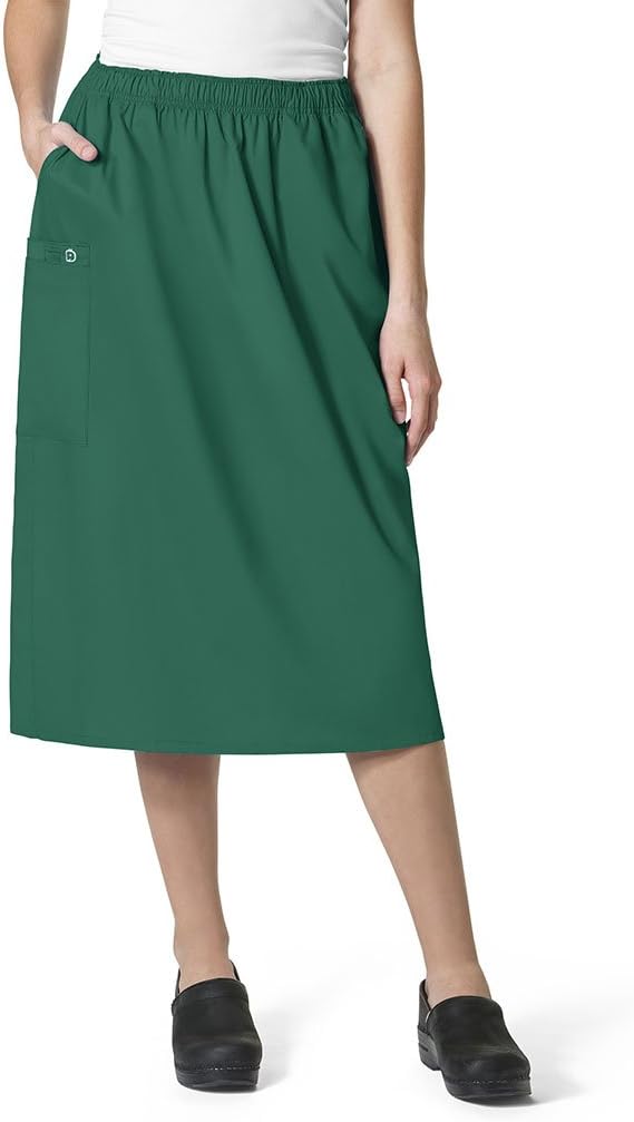 WINK WonderWORK Women's Pull On Cargo Skirt