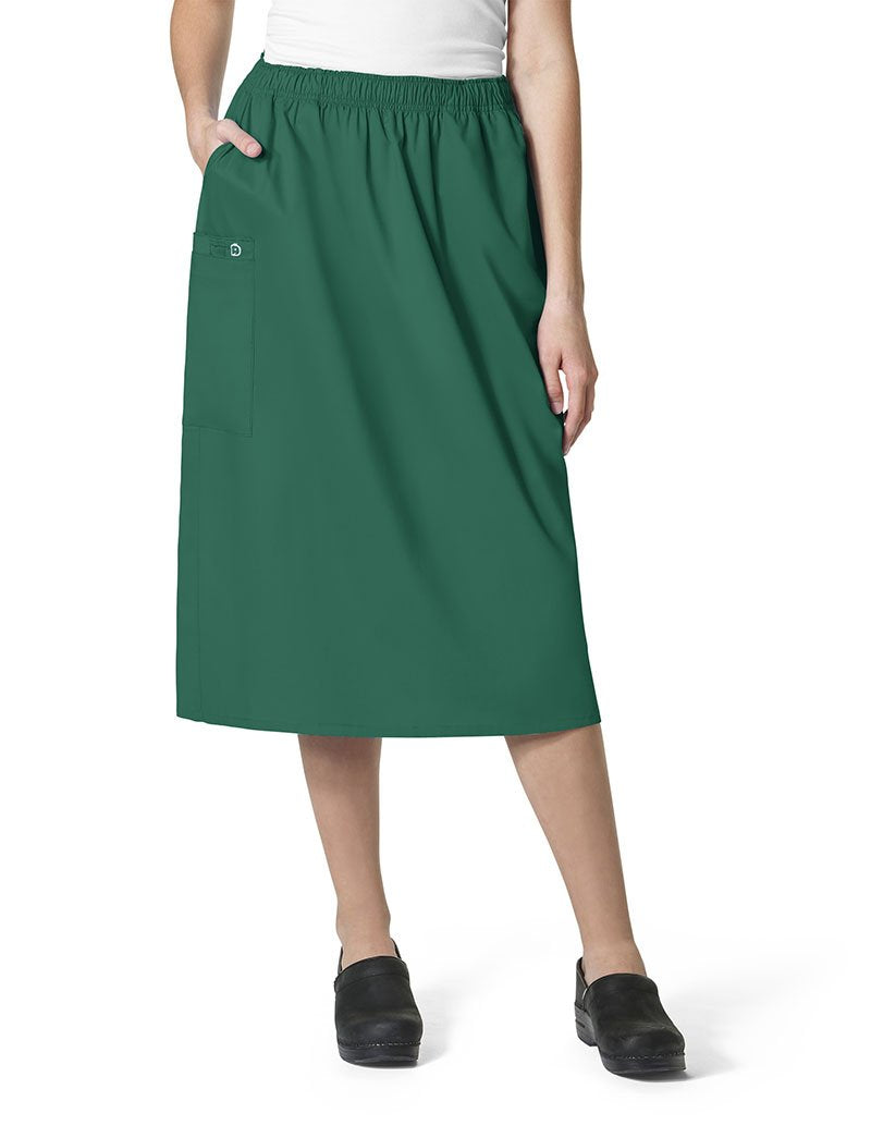 WINK WonderWORK Women's Pull On Cargo Skirt