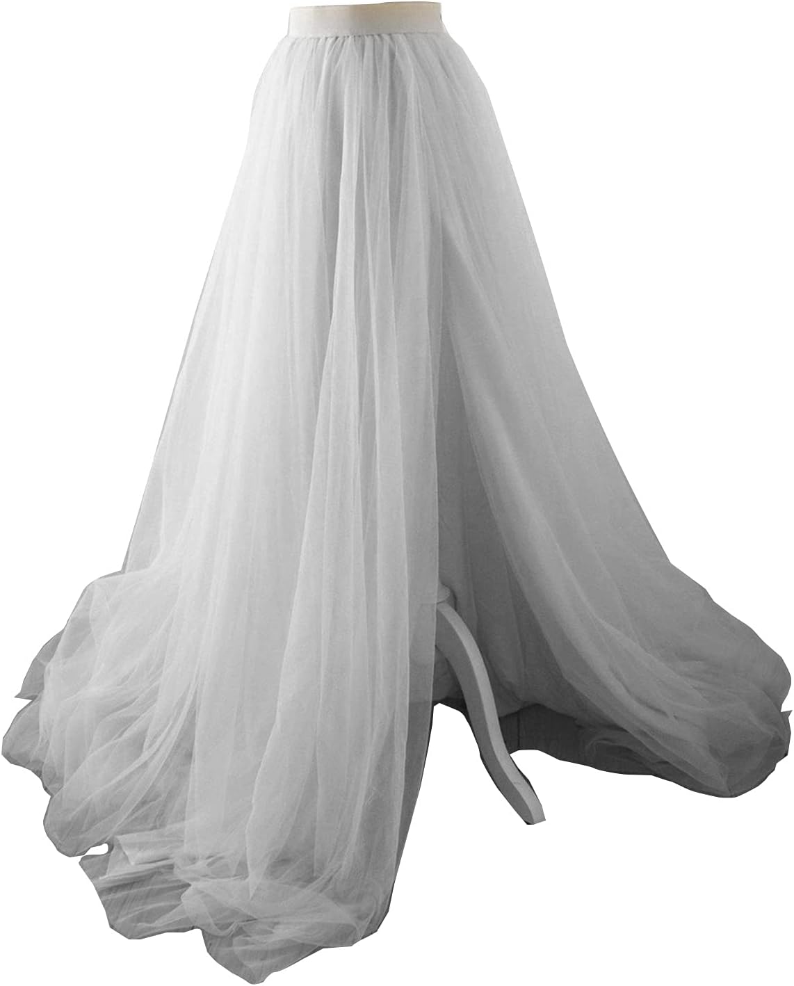 EllieHouse Adult Split Long Floor Prom Party Evening Tulle Skirt P61