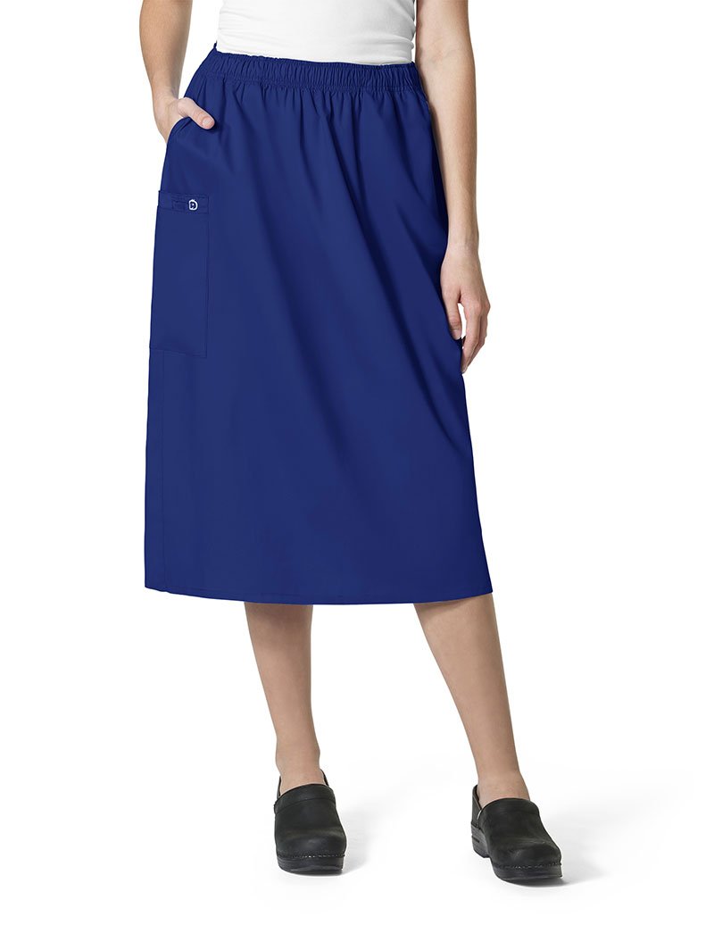 WINK WonderWORK Women's Pull On Cargo Skirt