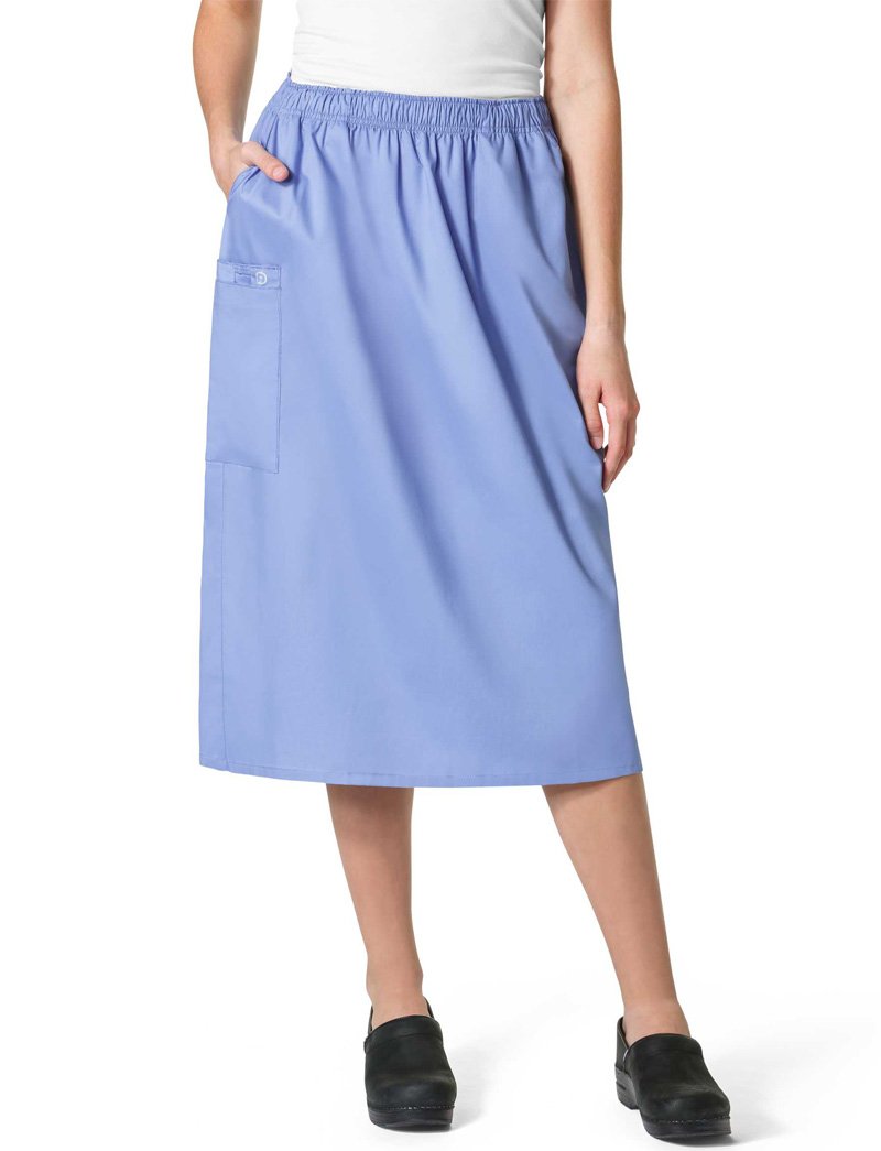 WINK WonderWORK Women's Pull On Cargo Skirt