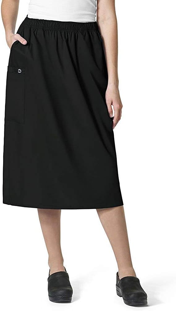 WINK WonderWORK Women's Pull On Cargo Skirt