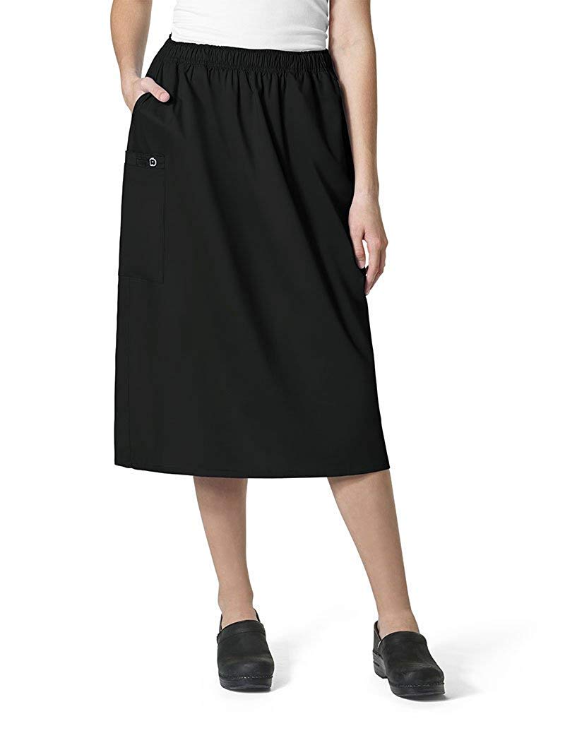 WINK WonderWORK Women's Pull On Cargo Skirt