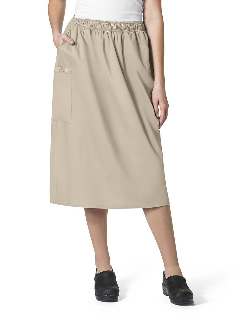 WINK WonderWORK Women's Pull On Cargo Skirt