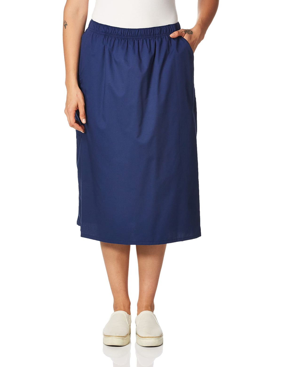 WINK WonderWORK Women's Pull On Cargo Skirt
