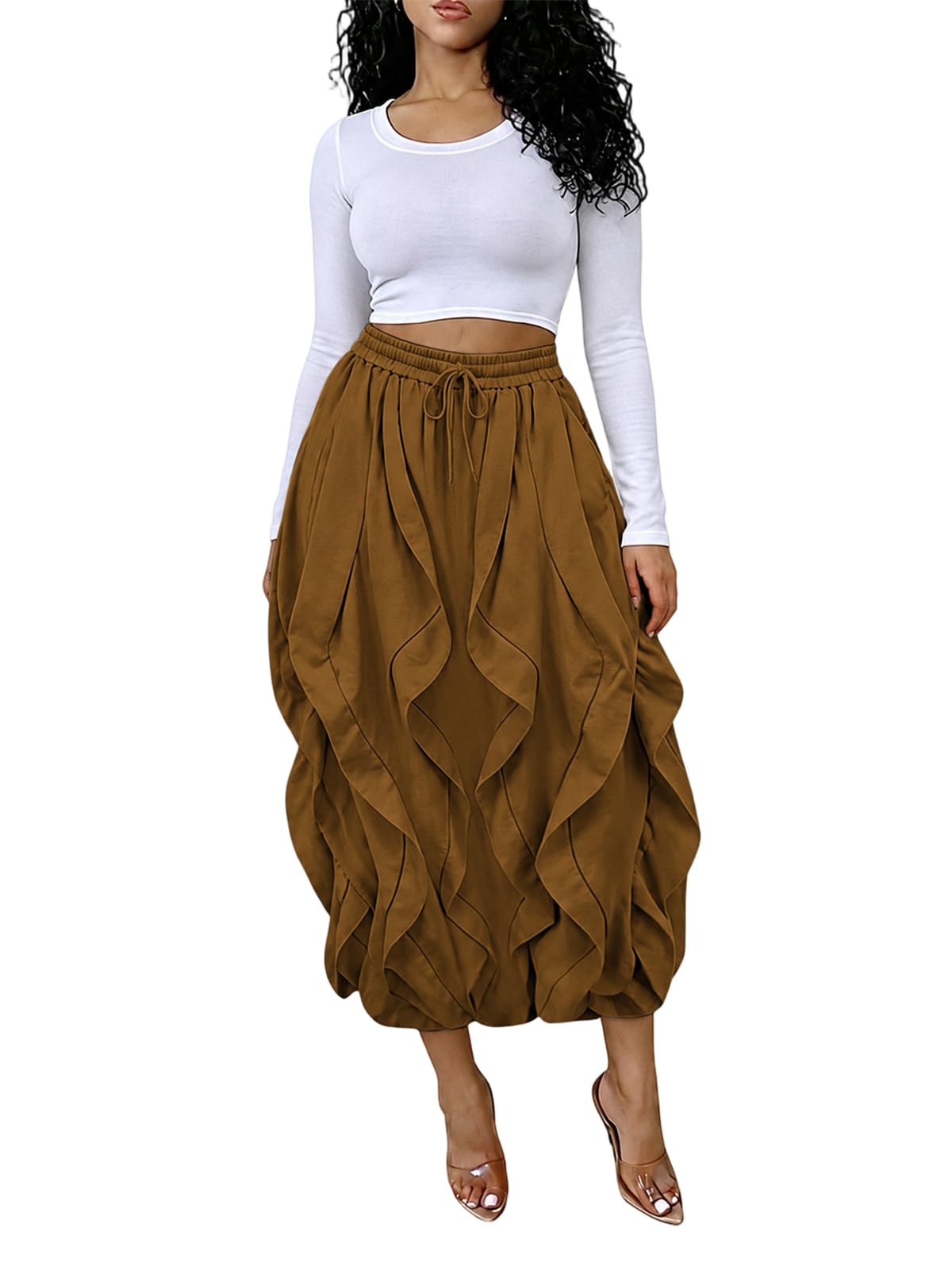 knowfashionstyle Cargo Skirts for Women Brunch Concert Going Out Outfits