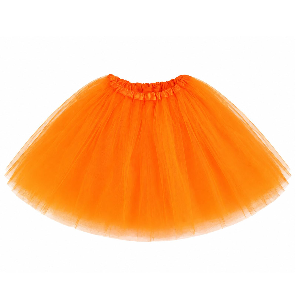 Tutu Skirts for Women Adults 5 Layers Fluffy Elastic Tulle Skirt Halloween 80s Running Party Dance Costume