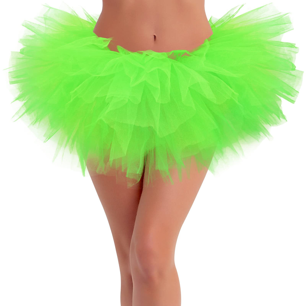 Sarfel Tutus for Women 5 Layered Adult Tutu Skirts for Women Fluffy Skirt