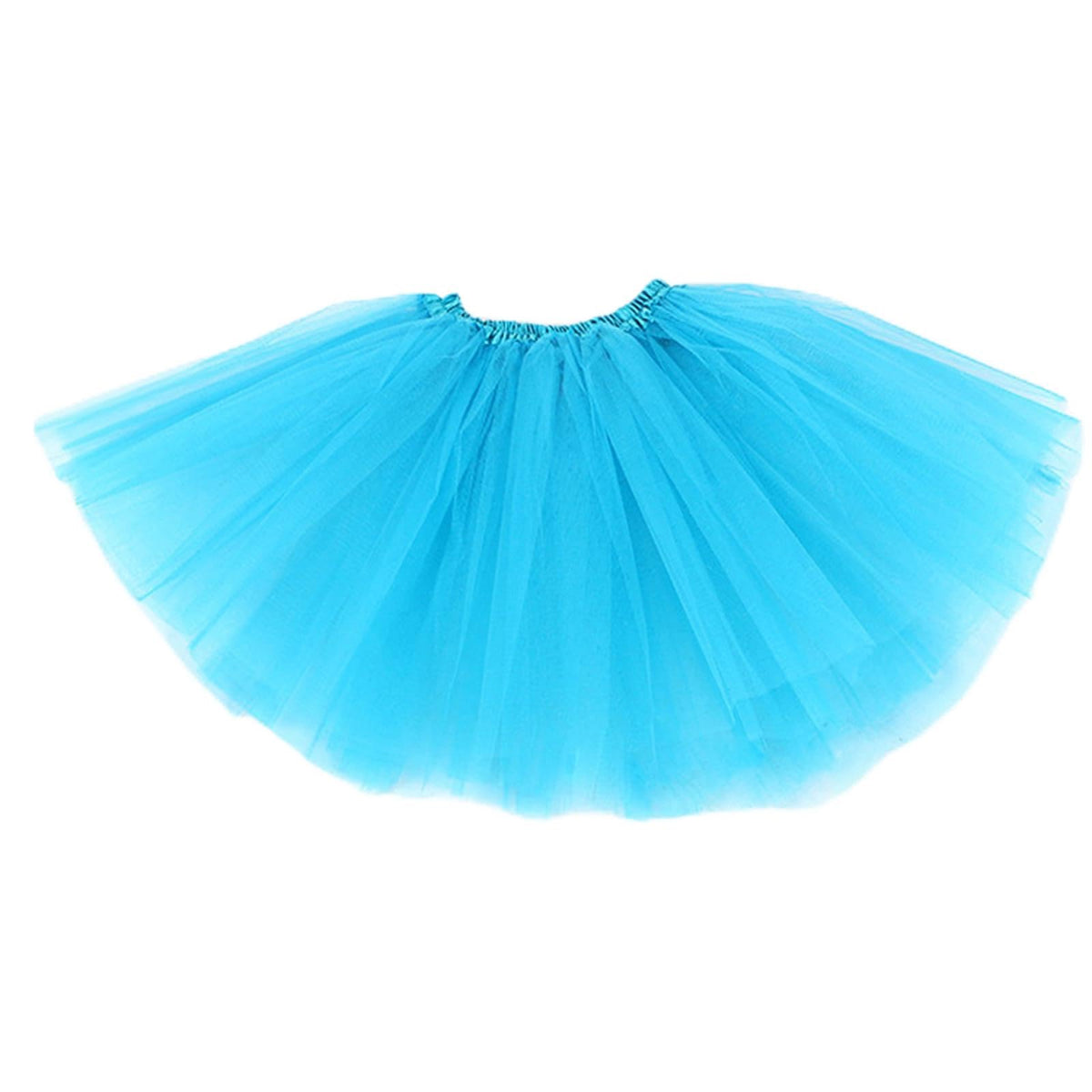 Tutus for Women 5 Layered Tutus Girl Teens Short Skirt Colorful Running Skirts Rave Costume Tutu Dance Skirt