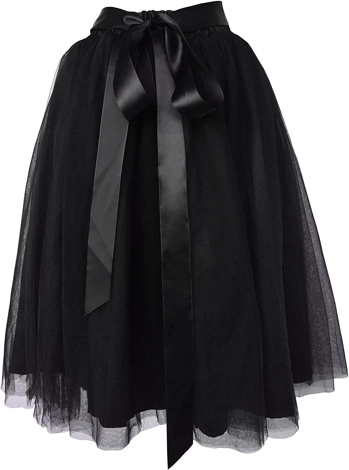 Dancina Women A-Line Tulle Skirt Tutu Knee Length