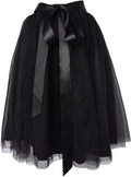 Dancina Women A-Line Tulle Skirt Tutu Knee Length