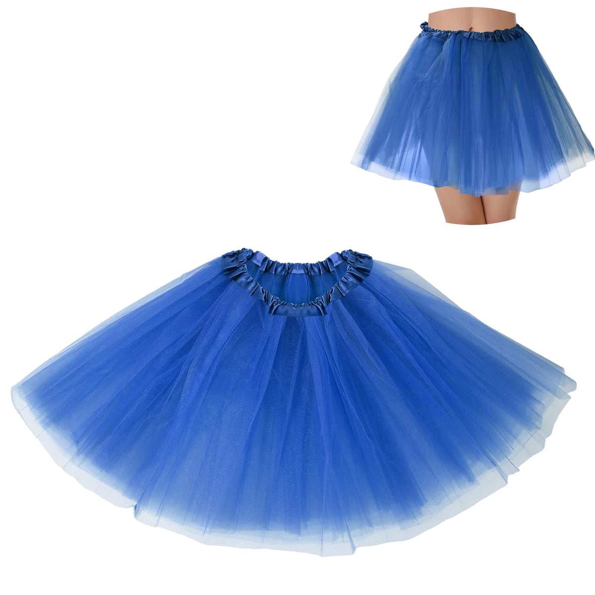 Tutus for Women Adult Tutu Tulle Skirts Costumes for Women 3 Layered Womens Tutu Skirts for Girls Teens Halloween Ballet