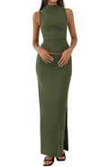 BTFBM Womens Two Piece Skirt Set Going Out Outfits