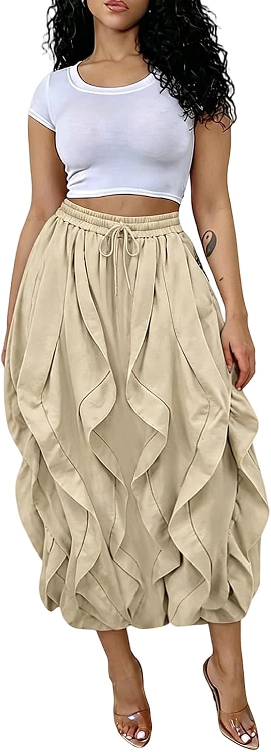 knowfashionstyle Cargo Skirts for Women Brunch Concert Going Out Outfits