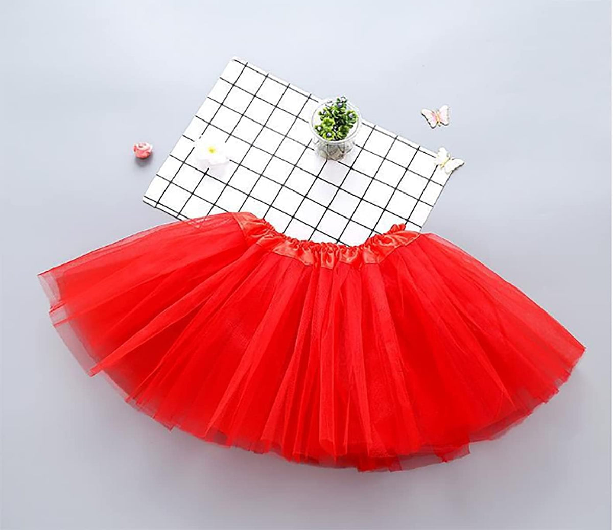 Tutus for Women 5 Layered Tutus Girl Teens Short Skirt Colorful Running Skirts Rave Costume Tutu Dance Skirt
