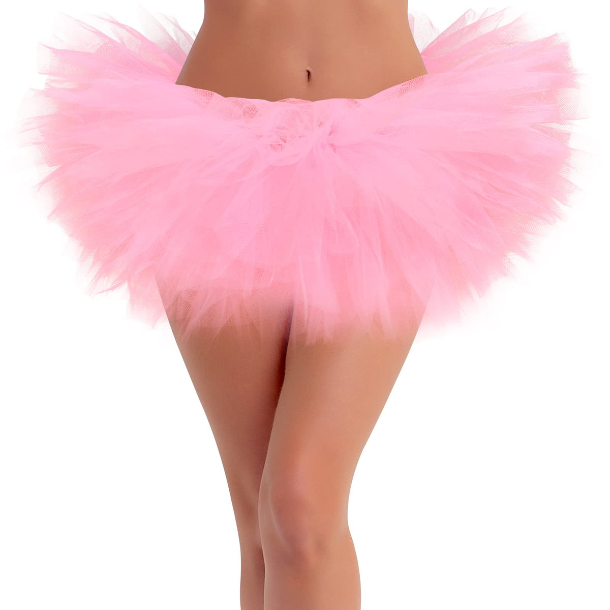 Sarfel Tutus for Women 5 Layered Adult Tutu Skirts for Women Fluffy Skirt