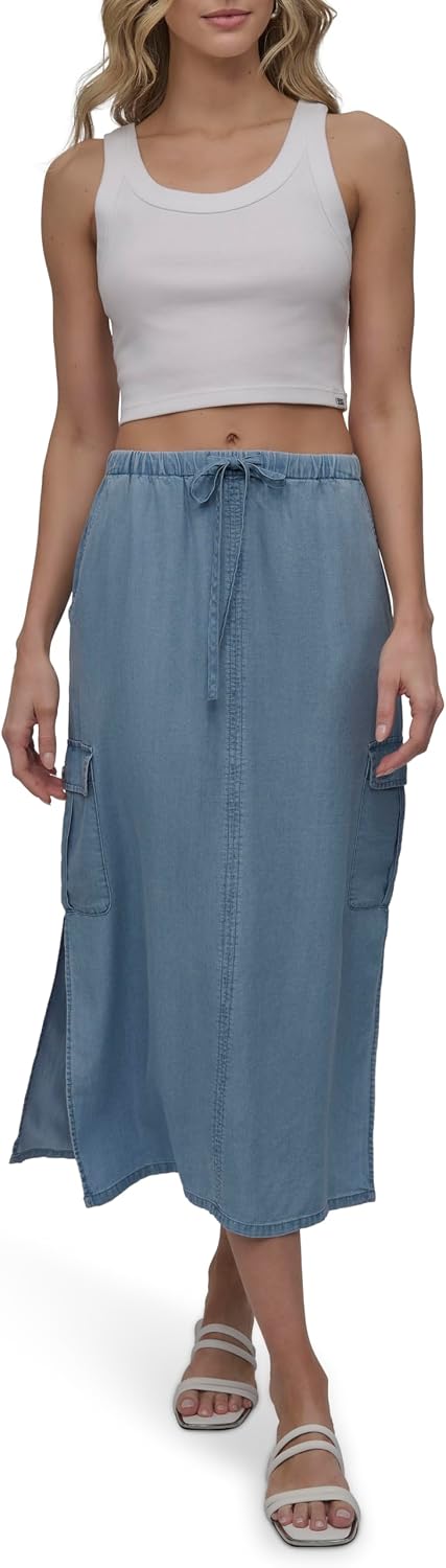 DKNY Women's Skirt with Cargo Pockets