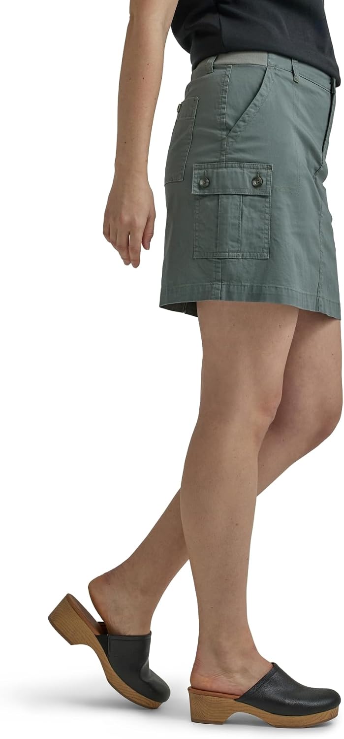 Lee Women's Ultra Lux Comfort with Flex-to-go Cargo Skort