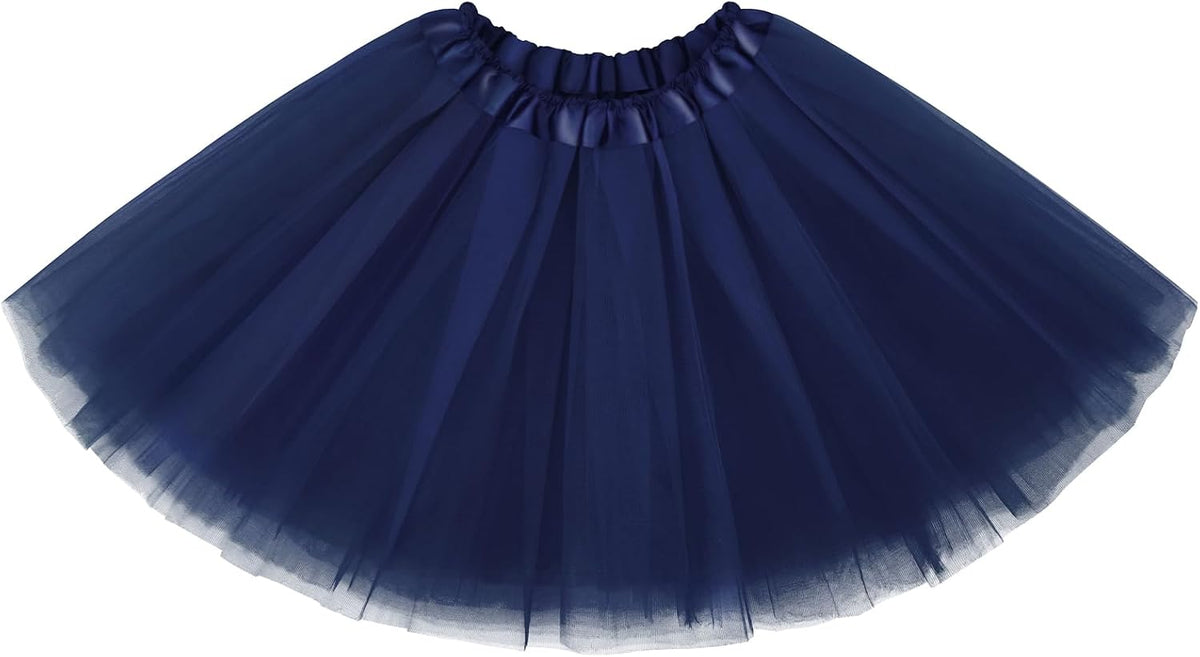 Tutu for Women Adults 5 Layered Tulle Skirt Halloween Tutu Skirts for Women 80S Tutu Adult Tutus Fluffy Skirt Running