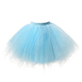 Honeystore Women's Short Vintage Ballet Bubble Puffy Tutu Petticoat Skirt