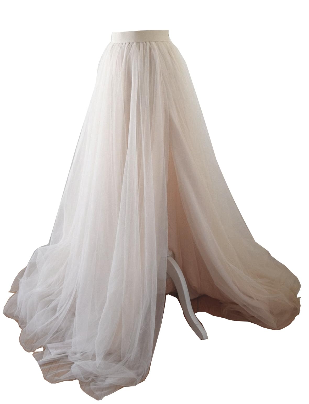EllieHouse Adult Split Long Floor Prom Party Evening Tulle Skirt P61