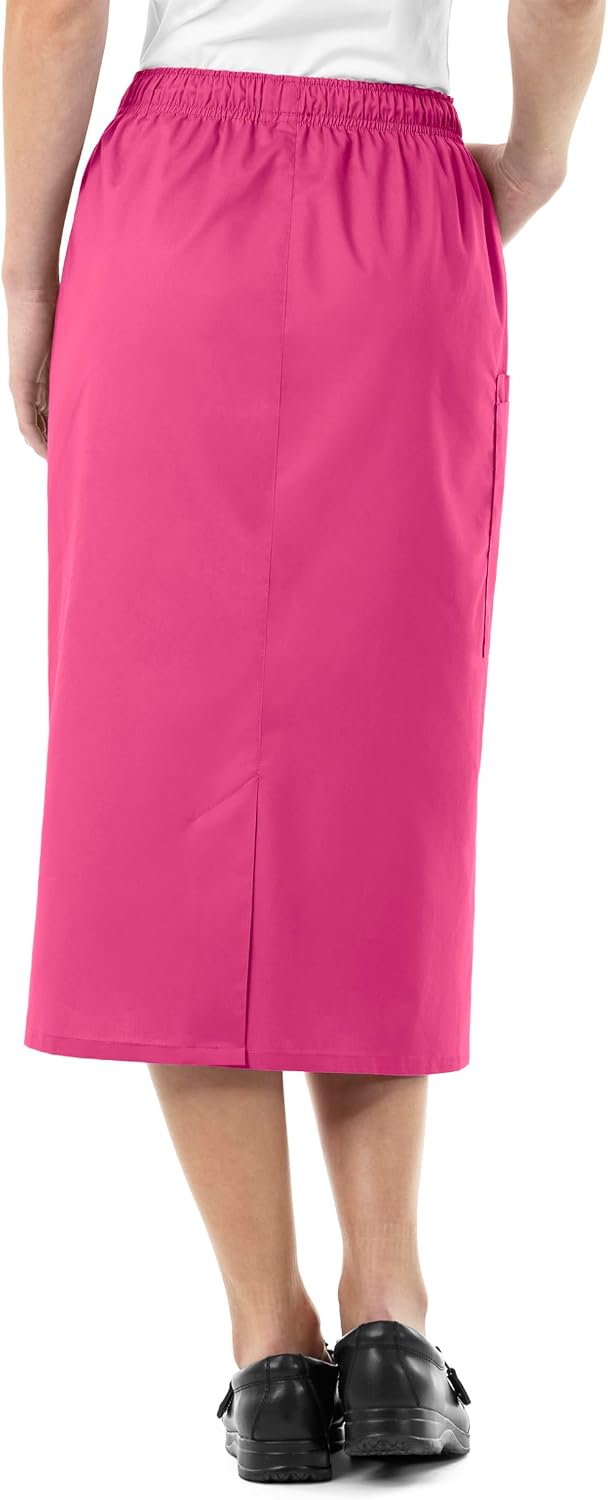 WINK WonderWORK Women's Pull On Cargo Skirt