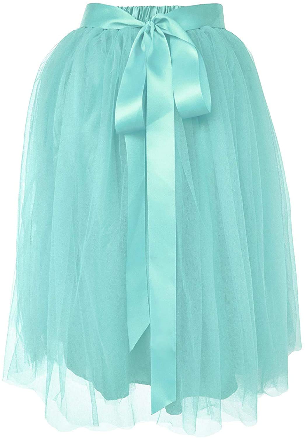 Dancina Women A-Line Tulle Skirt Tutu Knee Length