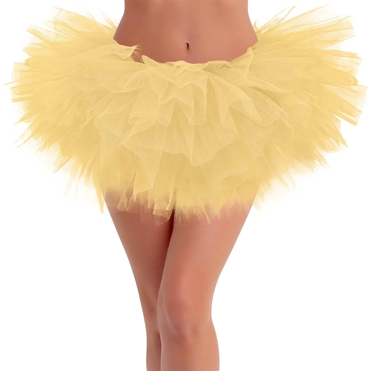 Sarfel Tutus for Women 5 Layered Adult Tutu Skirts for Women Fluffy Skirt