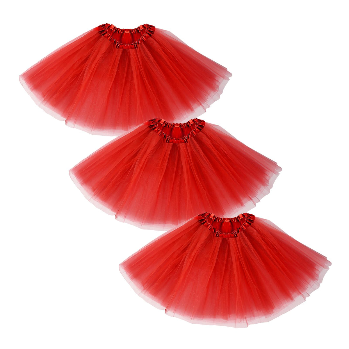 Tutus for Women Adult Tutu Tulle Skirts Costumes for Women 3 Layered Womens Tutu Skirts for Girls Teens Halloween Ballet