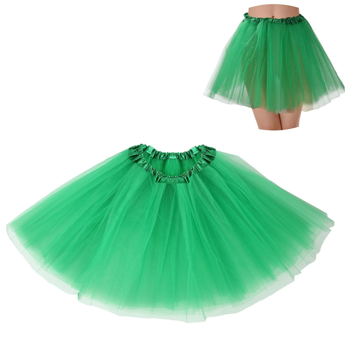 Tutus for Women Adult Tutu Tulle Skirts Costumes for Women 3 Layered Womens Tutu Skirts for Girls Teens Halloween Ballet