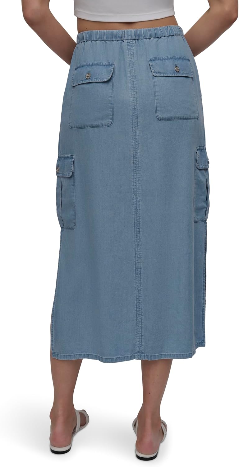 DKNY Women's Skirt with Cargo Pockets