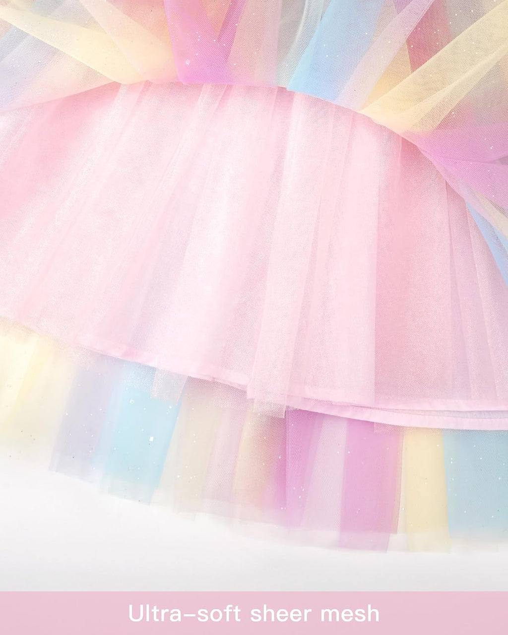Stelle Tutu for Girls Skirt Layered Tulle Ballet Princess Birthday Outfit