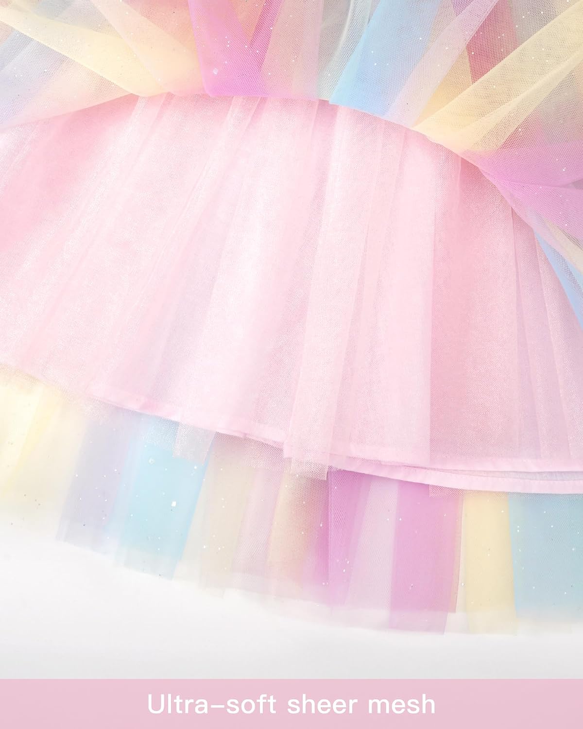 Stelle Tutu for Girls Skirt Layered Tulle Ballet Princess Birthday Outfit