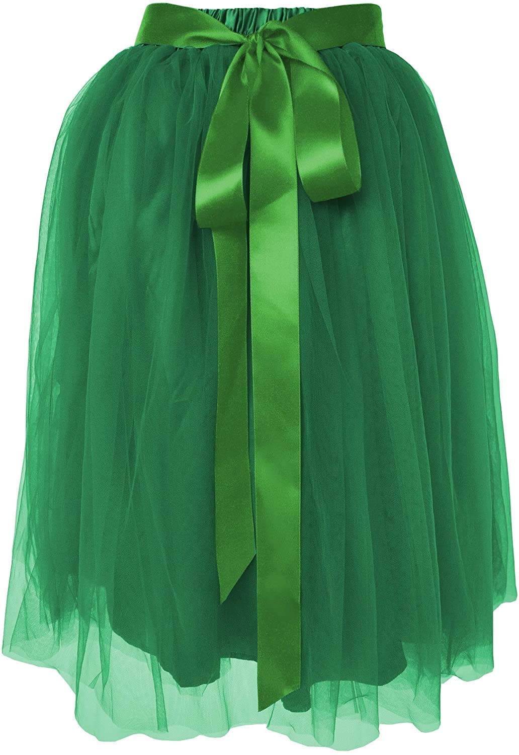 Dancina Women A-Line Tulle Skirt Tutu Knee Length