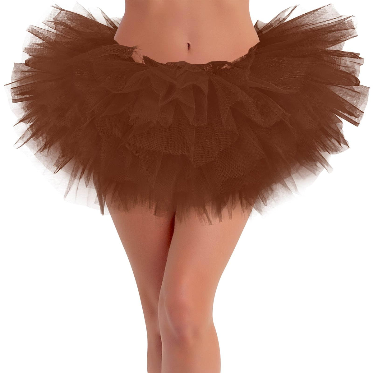 Sarfel Tutus for Women 5 Layered Adult Tutu Skirts for Women Fluffy Skirt