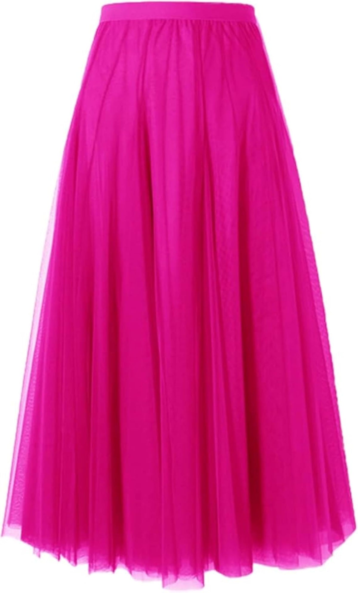 SANGTREE Women's Maxi Tulle Skirts A-Line Layered Long Mesh Flowy Skirt