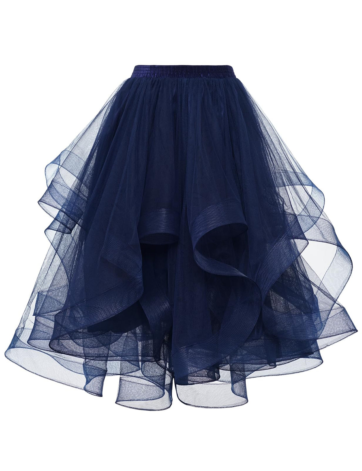 DRESSTELLS Tulle Skirts for Women, Long Puffy Layered Tutu Skirt