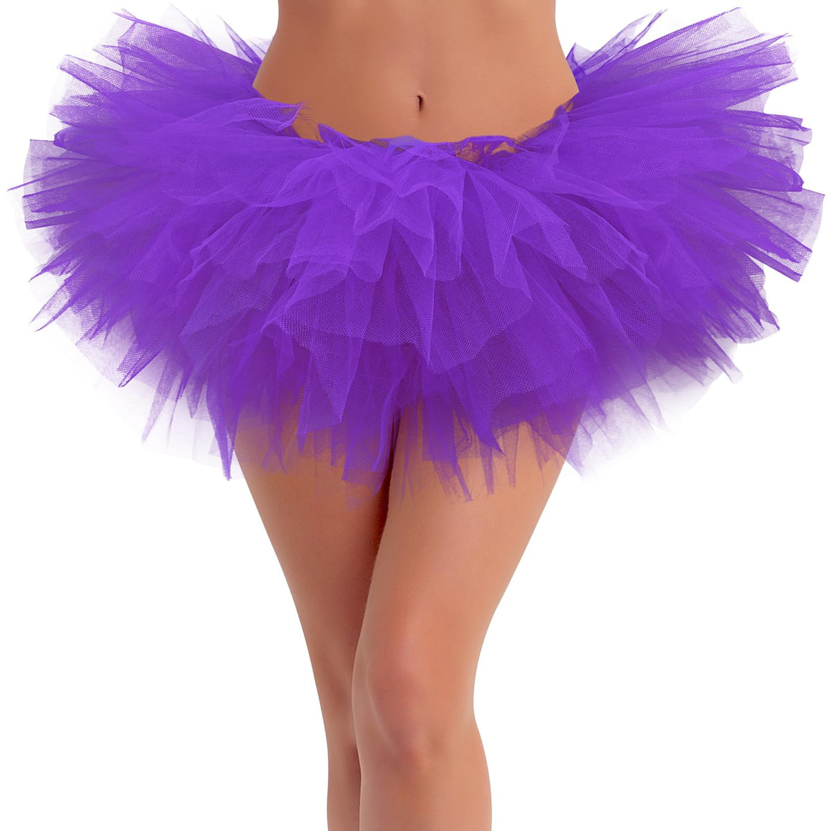 Sarfel Tutus for Women 5 Layered Adult Tutu Skirts for Women Fluffy Skirt
