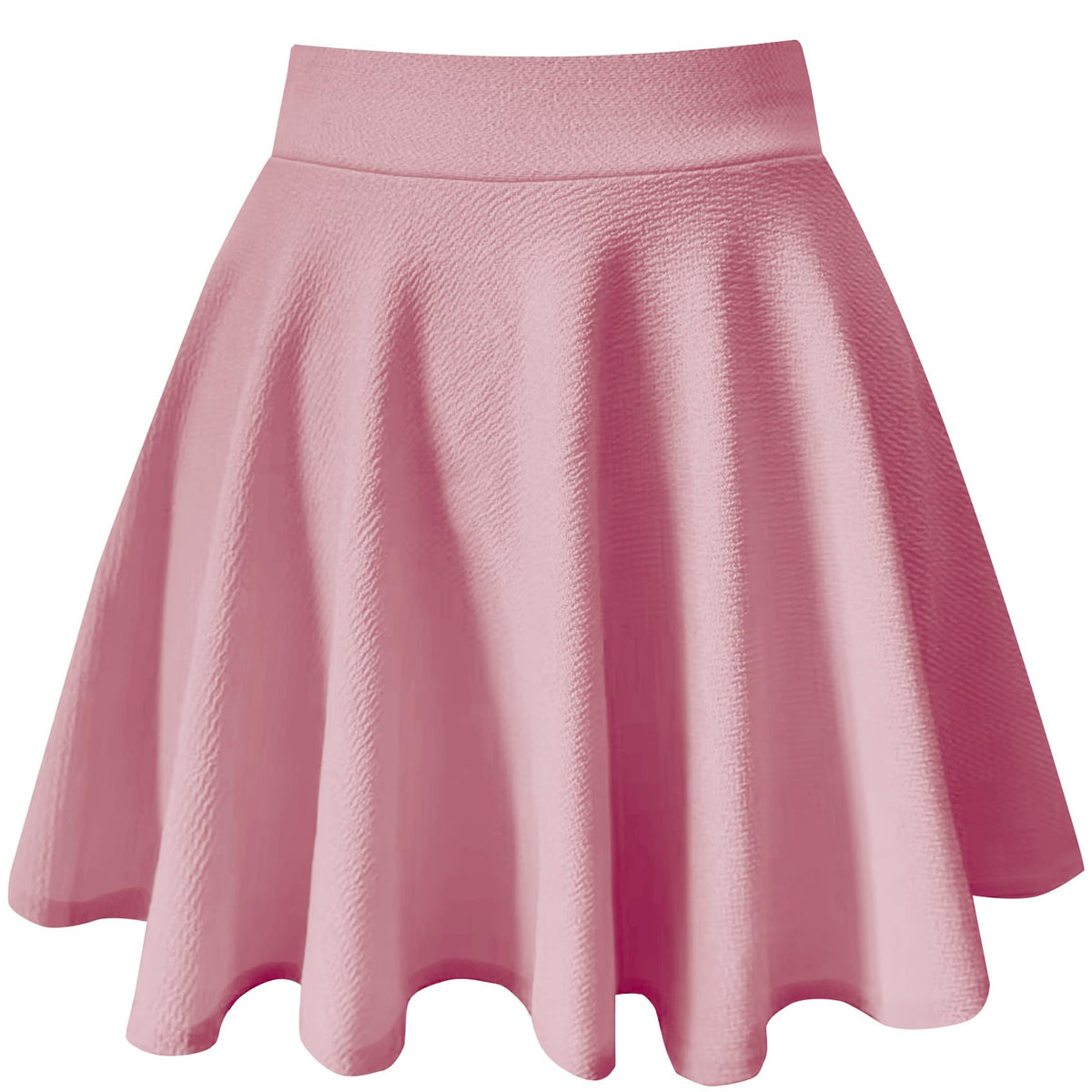 THHGPO Women's Casual Basic Skirts A-Line Skirt with Shorts