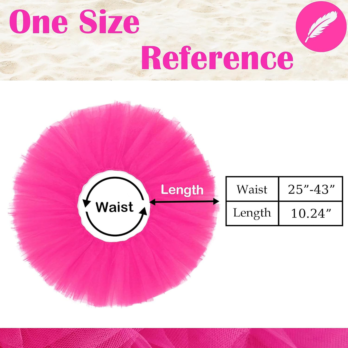 Tutu for Women Adults - 5-Layer Tulle Skirts 80s Outfit for Women - Puffy Adult Tutus - Halloween Costumes Skirt
