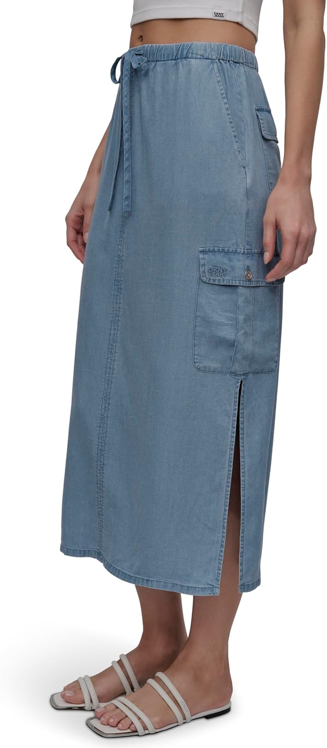 DKNY Women's Skirt with Cargo Pockets