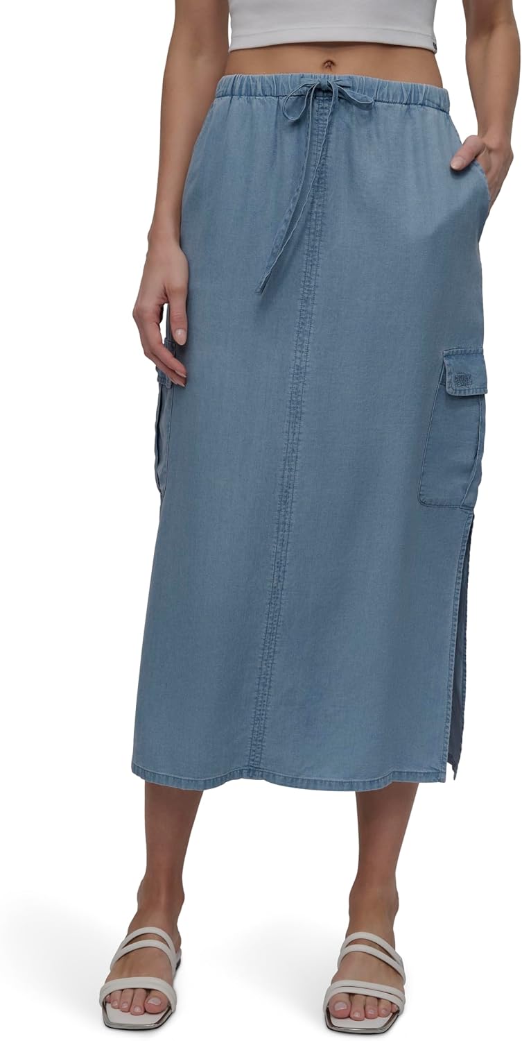 DKNY Women's Skirt with Cargo Pockets