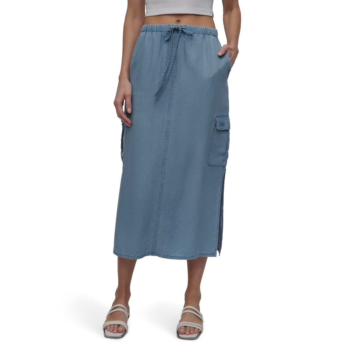 DKNY Women's Skirt with Cargo Pockets