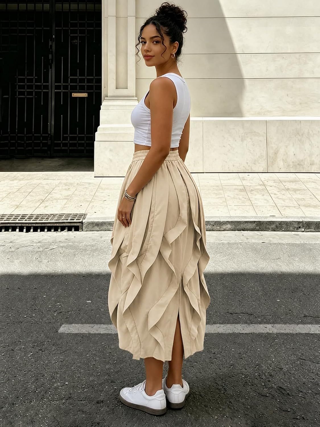 knowfashionstyle Cargo Skirts for Women Brunch Concert Going Out Outfits