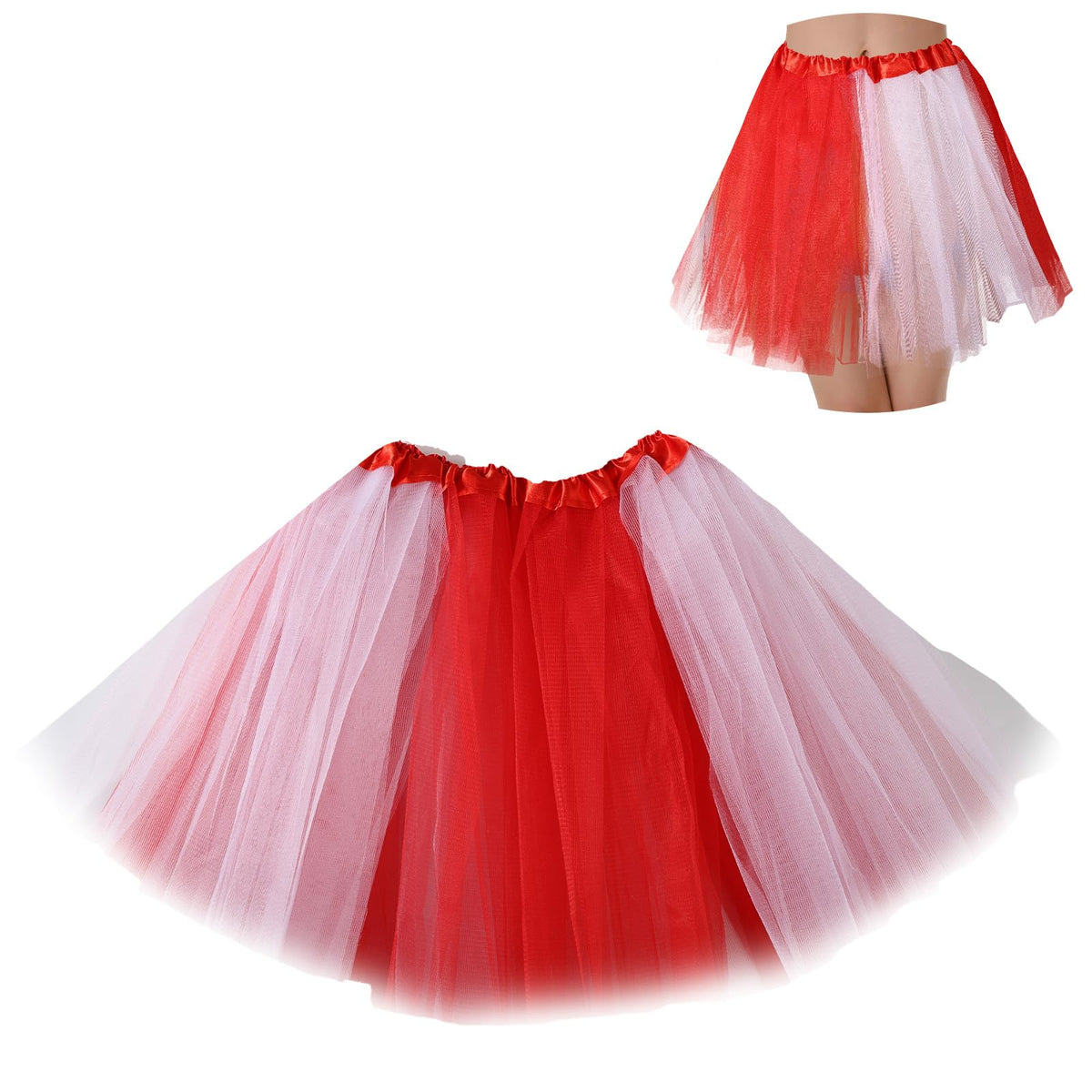 Tutus for Women Adult Tutu Tulle Skirts Costumes for Women 3 Layered Womens Tutu Skirts for Girls Teens Halloween Ballet